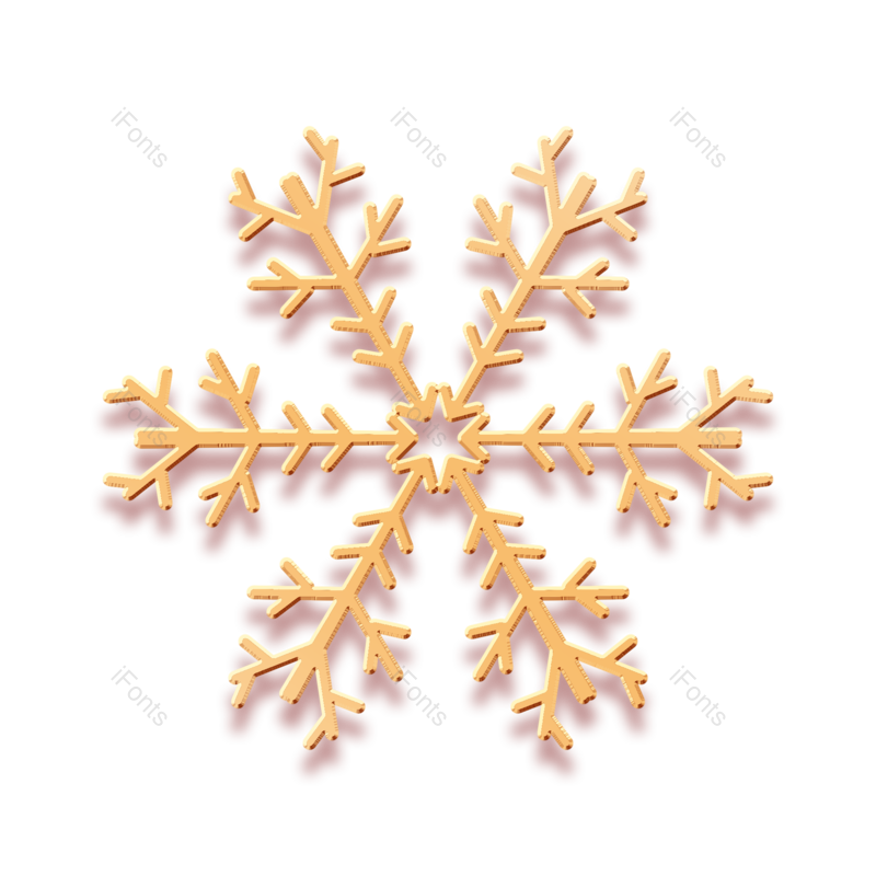 雪花图片,手绘雪花元素,PNG,免抠素材